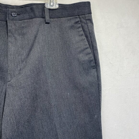 Dockers Individual Fit Waistband Flat Front Classic Fit Pants Men Sz 40x30 Gray - Picture 13 of 16